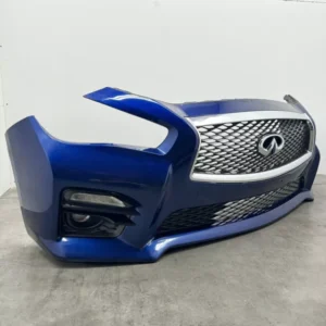 infiniti-q50-sport-complete-front-bumper-with-grill-oem