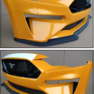 2018-23-ford-mustang-gt-front-bumper-cover-grille-hood-fender-set-cyber-orange