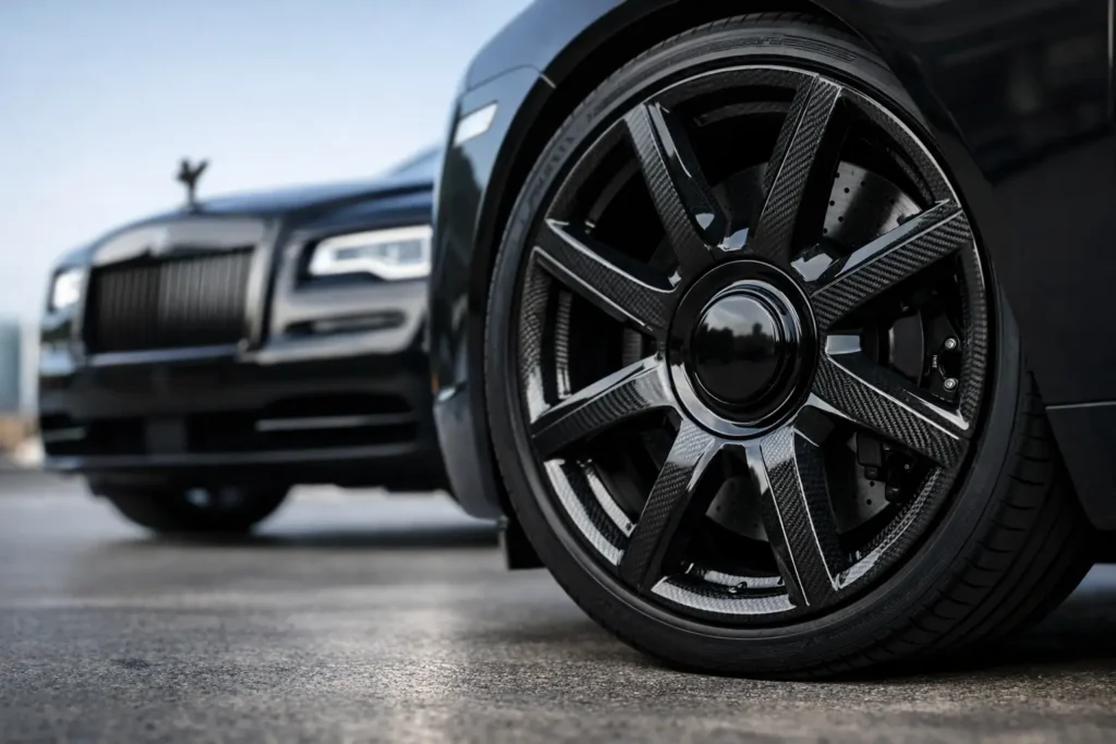 OEM Rolls-Royce Black Badge Carbon Fibre Wheels